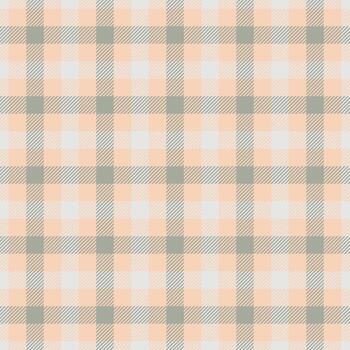 Classic seamless plaid pattern in gentle pastel hues. Great for backgrounds, textiles, or design elements evoking comfort, warmth, and rustic charm. vector