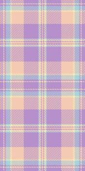 Furry textile tartan background, 2025 check plaid. Layer texture pattern seamless fabric in light and pastel colors. vector
