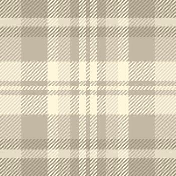 Pretty check tartan background, repeating texture plaid. Dining fabric pattern seamless textile in pastel and light colors. vector
