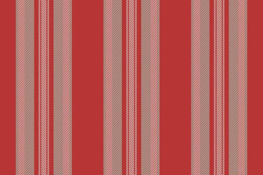 torpe antecedentes vertical textil, medio líneas modelo. evento textura tela sin costura raya en ligero y rojo colores. vector