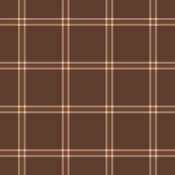 Form seamless check texture, tracery pattern plaid background. Border fabric textile tartan in orange color. vector