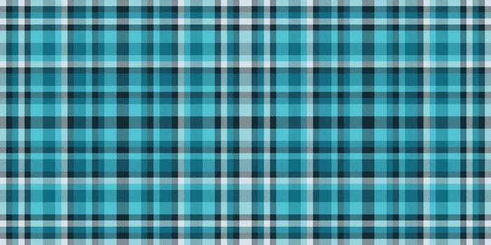 sin costura verde azulado y gris tartán modelo. Perfecto para textil diseño, sitio web antecedentes, o envase papel. esta clásico cheque diseño ofertas un sofisticado y versátil visual textura. vector