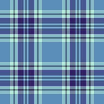 Classic plaid pattern with cool blue hues. Seamless texture for backgrounds, textiles, and designs needing a traditional, versatile, and visually appealing motif. vector