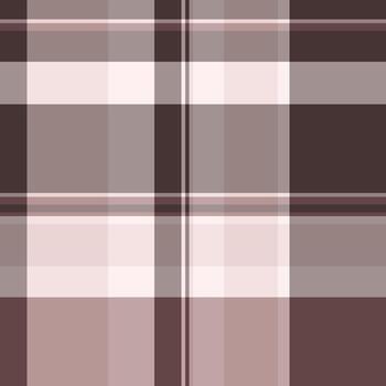 Brown beige plaid pattern with vertical and horizontal lines forming squares. Use for backgrounds, textiles, or abstract concepts. Simple yet elegant design. vector