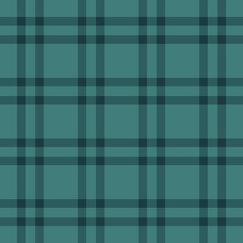 Seamless teal plaid pattern. Perfect for backgrounds, textiles, or design elements. A versatile, classic design. Use for digital paper, print projects, or web design. vector
