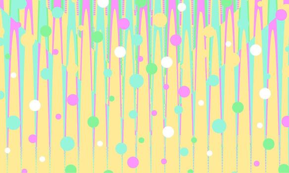 Abstract pattern with Circle in Soft gradient paint pastel background in sweet color vector
