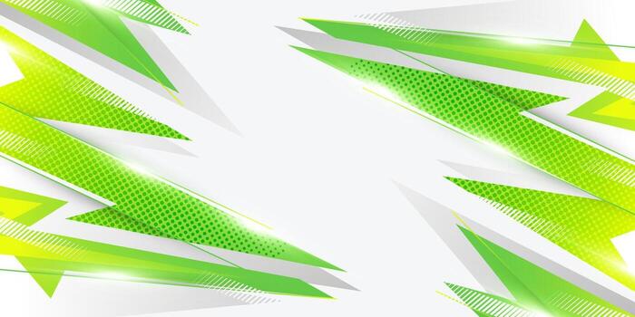 Green abstract graphic design background vector
