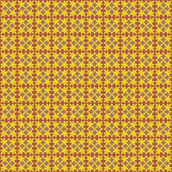 A yellow and red patterned background vector