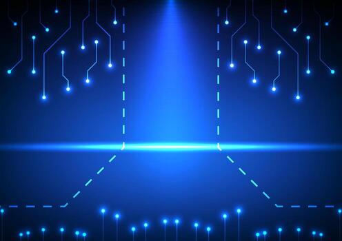 resumen digital antecedentes. futurista circuitos datos concepto. diseño para negocio mercado y tecnología. vector