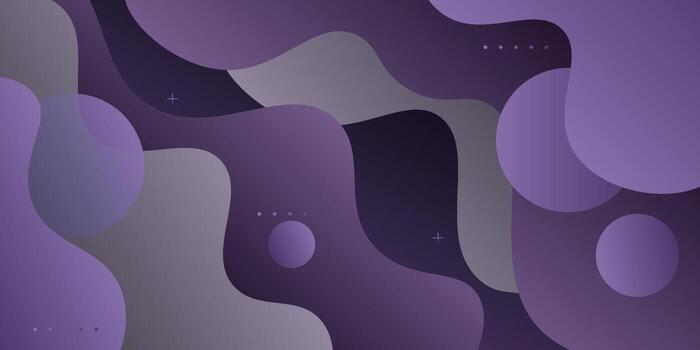 Abstract purple wave background with colorful purple wave fluid pattern. Trendy wave banner concept background. Eps10 vector