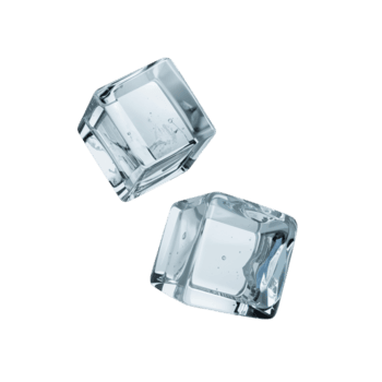 flottant glacial cubes isolé contre une rigide paramètre, création une minimaliste et nettoyer visuel png