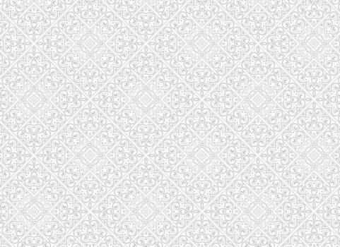 elegante decorativo sin costura modelo con intrincado remolino detalles y ligero color vector