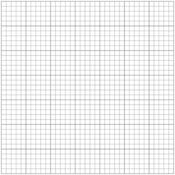 Grey square seamless pattern. Wide squared black grid paper. Notebook blank sheets template. Grid square graph line texture. vector