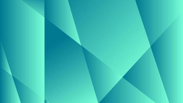 Abstract background geometric dark green polygonal pattern vector