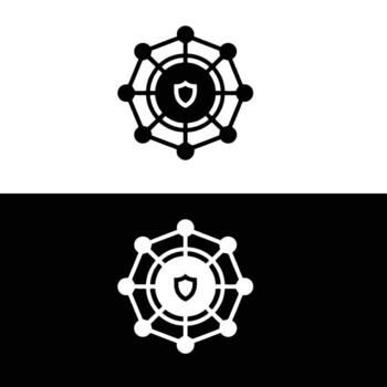 Two logos for a web application vector