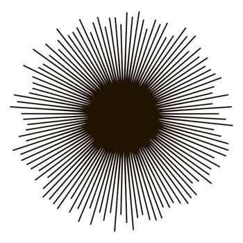 explotar destello, dibujos animados explosión, estrella Estallar aislado en blanco antecedentes vector