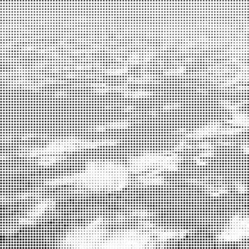 Halftone Pattern. Set of Dots. Dotted Texture on White Background. Overlay Grunge Template. Distress Linear Design. Fade Monochrome Points. Space Pop Art Backdrop. vector