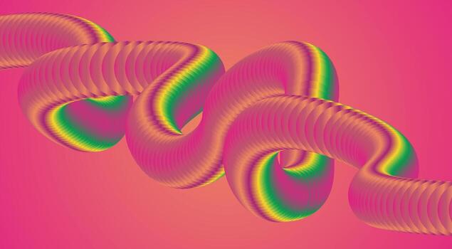 Blend Flowing 3D Abstract Background Maroon Colorful Gradient Design Illustration vector