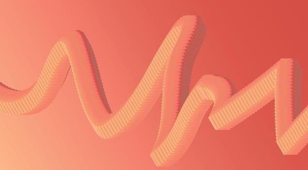 3D Flowing Blend Abstract Background Color Gradient Design Illustration vector