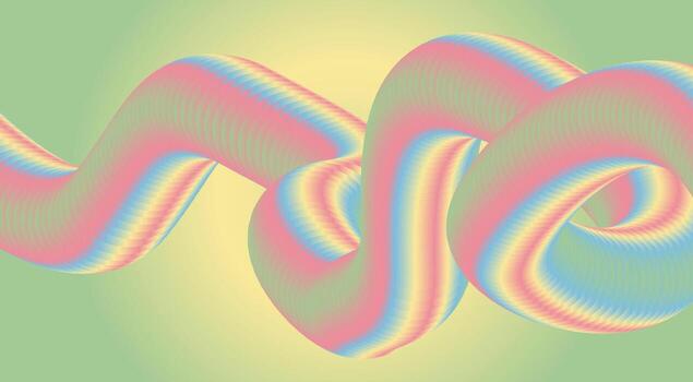 Blend Fluid Flowing 3D Abstract Background Colorful Design Illustration vector