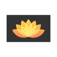 diseño de logotipo de loto vector