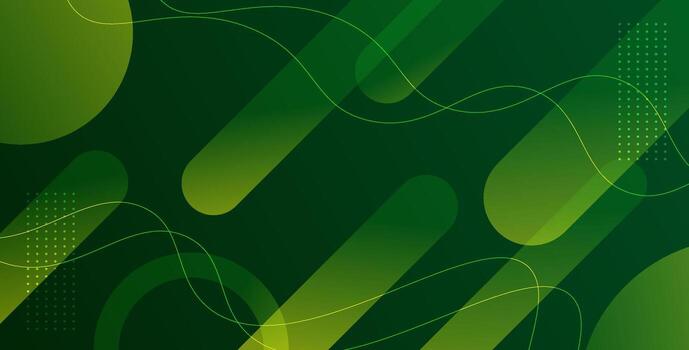 dynamic abstract dark green liquid color gradient round shape geometric fluid background. vector