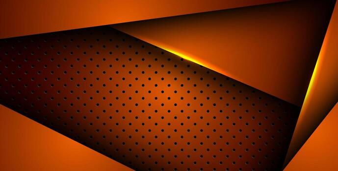 resumen naranja ligero antecedentes degradado formas naranja circulo malla modelo decoración. eps10 vector