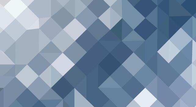 Seamless geometric pattern with retro blue and white fabric texture and creative triangle shapes for decorative illustration vector