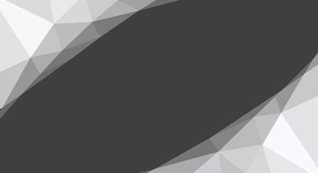 Geometric pattern of black and white triangles on a textured paper backdrop with a light curl at the corner vector