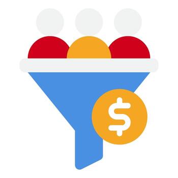 Lead Generation in Business Automation vector