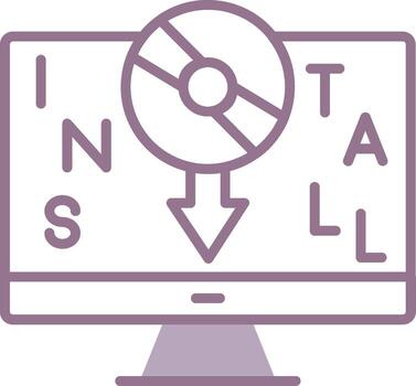 Install Balanced Visual Mark vector