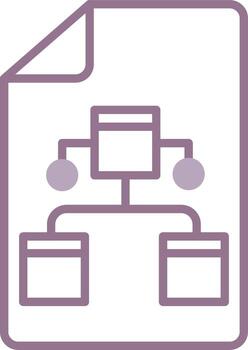 Data Model Minimal Web Emblem vector