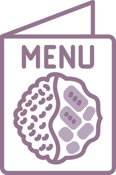 menú dinámica ux unidad vector