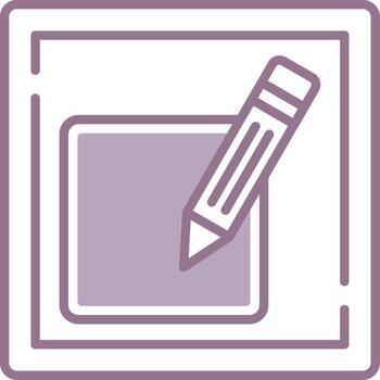 Compose Shadowed App Object vector