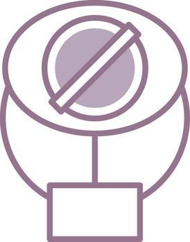 anulabilidad neón cuadrícula marca vector