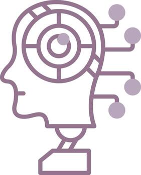 Robot Intuitive Grid Symbol vector