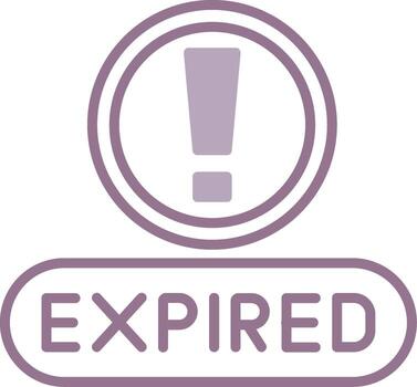 Expired Clean App Fragment vector