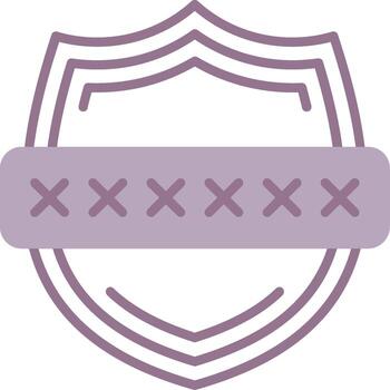 contraseña código degradado bosquejo unidad vector