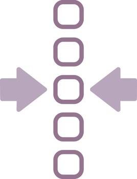 Alignment Core Visual Piece vector