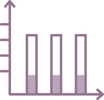 bar gráfico degradado digital unidad vector