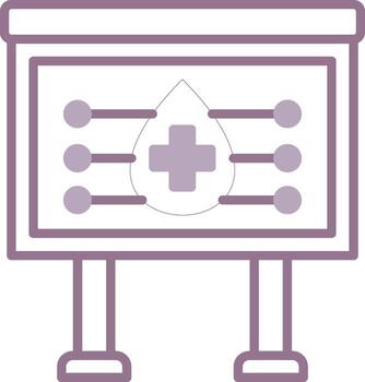 visión cheque mesa futurista forma unidad vector