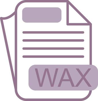 WAX Iconic Web Pattern vector