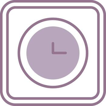 Clock Crisp Design Module vector