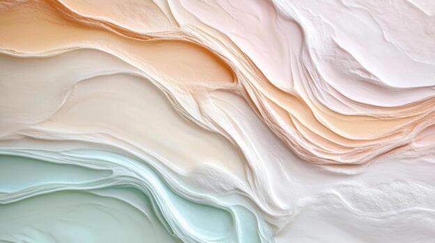 Soft pastel colors blend seamlessly this abstract texture, creating soothing visual experience photo