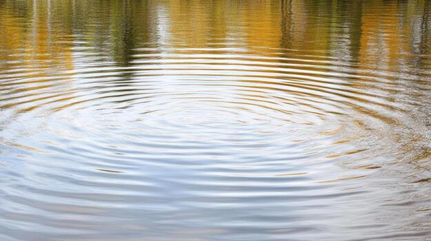 A man is standing on a rock in the water photo