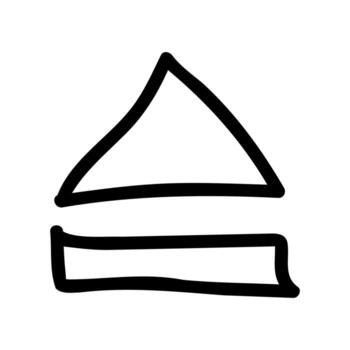 Simple black icon with a theme load the disk vector