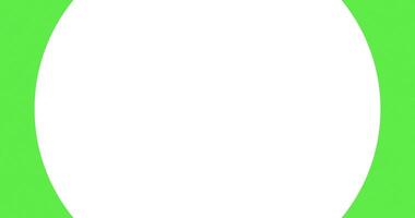 animación verde circulo introducción tecnología único video