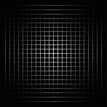 Abstract line pattern design on black background vector