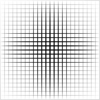 Abstract line pattern design on white background vector