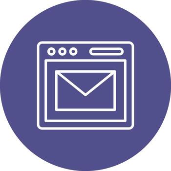 correo electrónico de mensaje bandeja de entrada correo vector